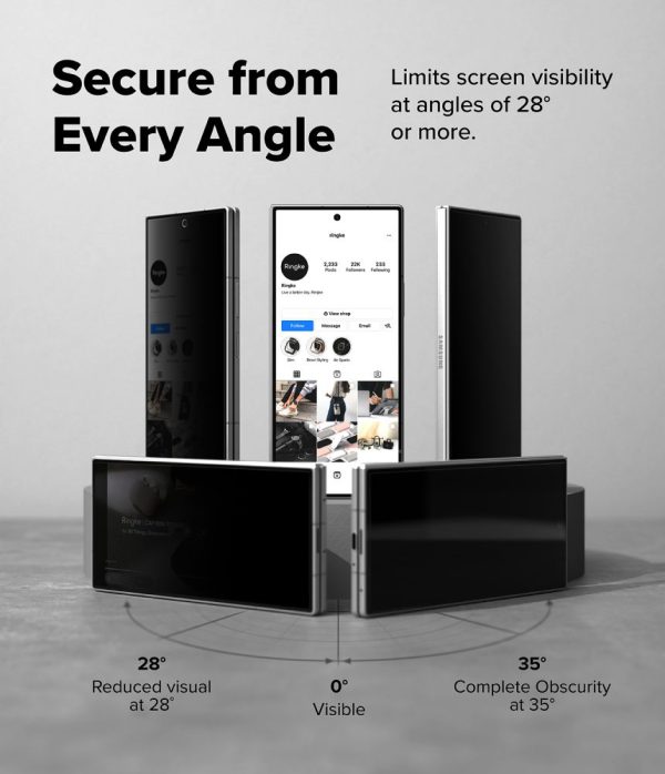 Τζάμι Προστασίας Privacy Samsung Galaxy Z Fold 8 Ultra Ringke Cover Display Easy Slide 360 2-Pack - Image 8