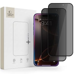 Τζάμι Προστασίας Privacy iPhone 18 Pro Tech-Protect Glass SPY+ 2-Pack