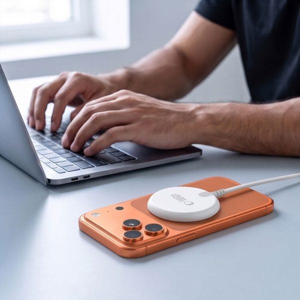 Ασύρματος Μαγνητικός Φορτιστής Tech-Protect A54 Qi2.2 25W MagSafe White - Image 4