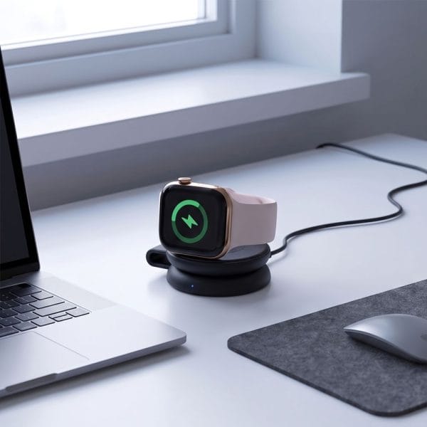 Ασύρματος Φορτιστής 2 σε 1 Tech-Protect A55 MagSafe Qi2.2 25W για iPhone / Apple Watch Black - Image 10