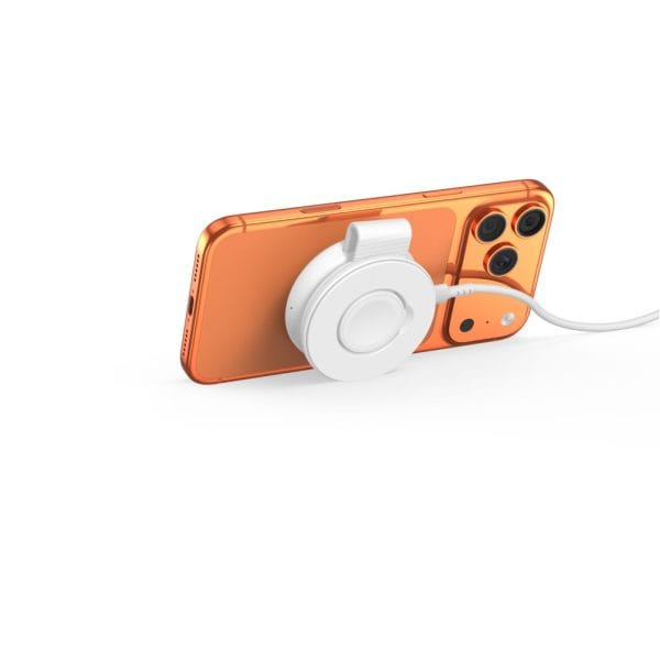 Ασύρματος Φορτιστής 2 σε 1 Tech-Protect A55 MagSafe Qi2.2 25W για iPhone / Apple Watch White - Image 6