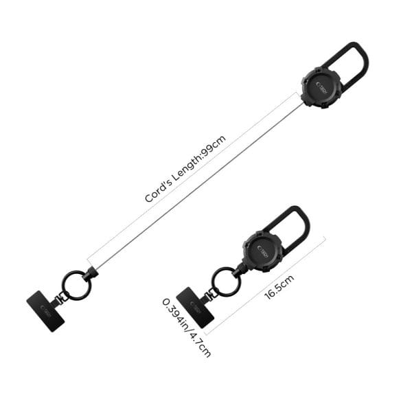 Αντικλεπτικό Λουράκι Κινητού Tech-Protect ATH03 UrbanLoop 99cm Black - Image 4