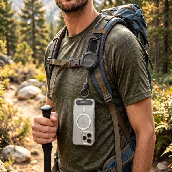Αντικλεπτικό Λουράκι Κινητού Tech-Protect ATH03 UrbanLoop 99cm Black - Image 6