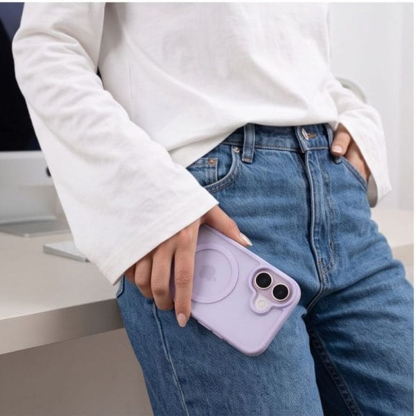 Θήκη iPhone 17 Tech-Protect BasicMag MagSafe Matte Lavender - Image 7