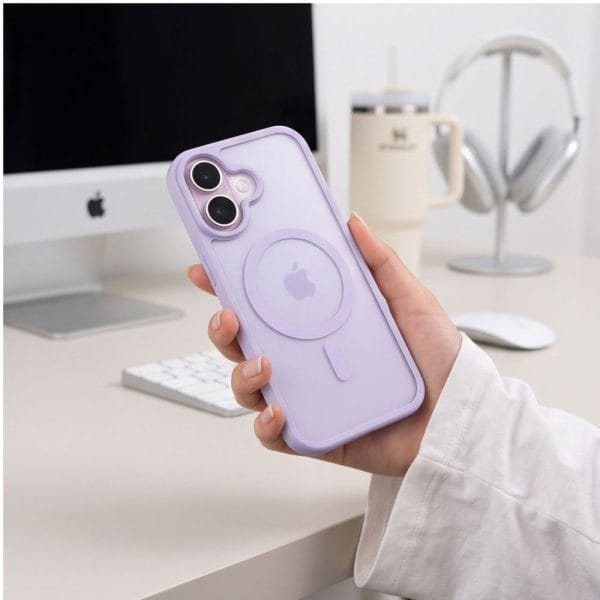 Θήκη iPhone 17 Tech-Protect BasicMag MagSafe Matte Lavender - Image 8