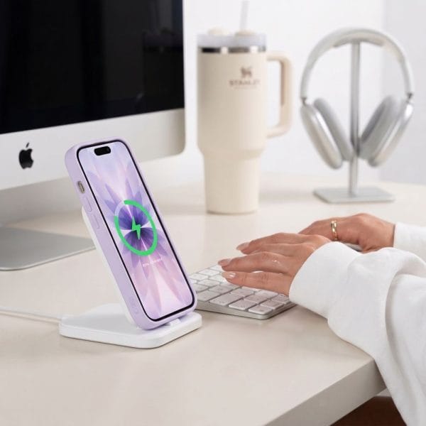 Θήκη iPhone 17 Tech-Protect BasicMag MagSafe Matte Lavender - Image 9