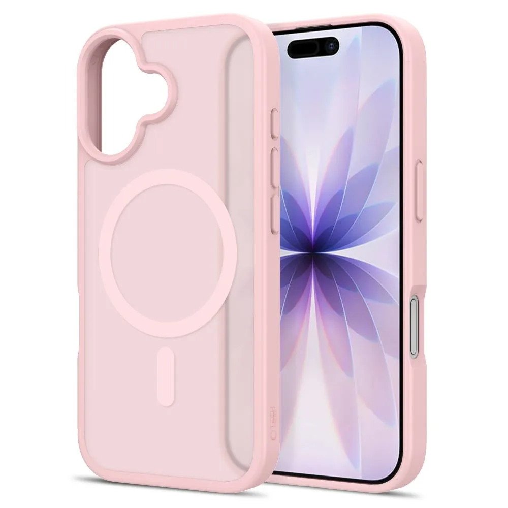 Θήκη iPhone 17 Tech-Protect BasicMag MagSafe Matte Pink - Image 2