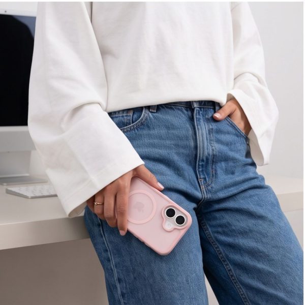 Θήκη iPhone 17 Tech-Protect BasicMag MagSafe Matte Pink - Image 7