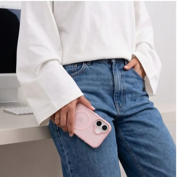 Θήκη iPhone 17 Tech-Protect BasicMag MagSafe Matte Pink - Image 7