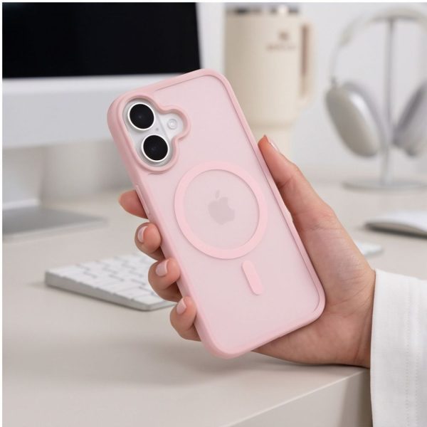 Θήκη iPhone 17 Tech-Protect BasicMag MagSafe Matte Pink - Image 8