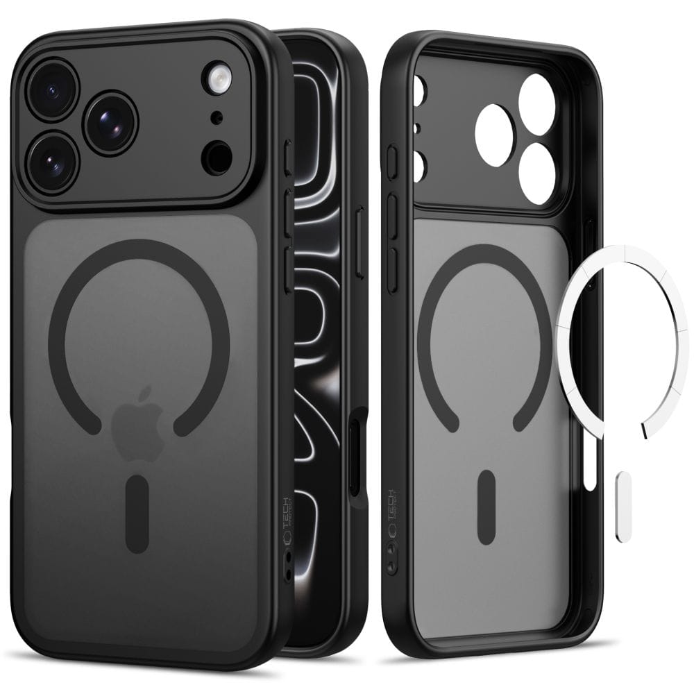 Θήκη iPhone 17 Pro / 18 Pro Tech-Protect BasicMag MagSafe Matte Black - Image 2