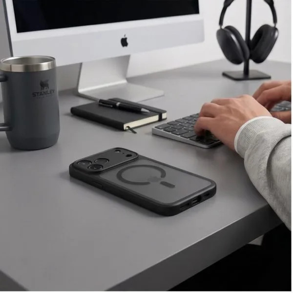 Θήκη iPhone 18 Pro / 17 Pro Tech-Protect BasicMag MagSafe Matte Black - Image 6