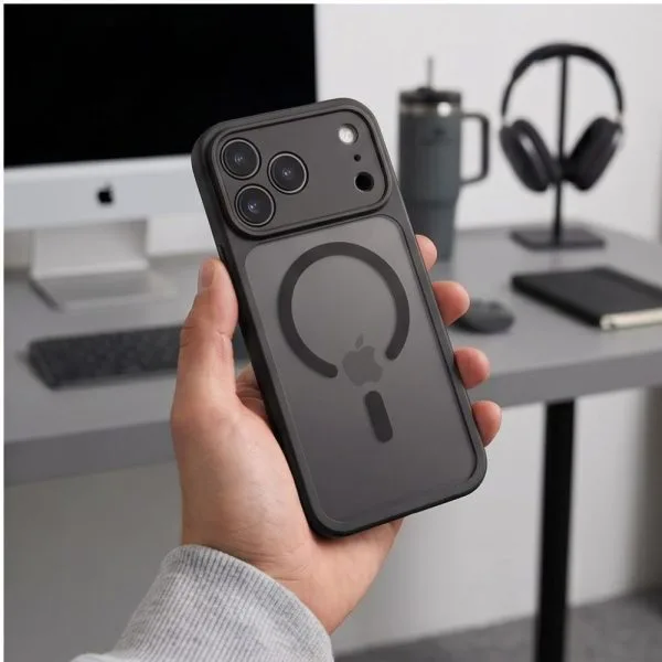 Θήκη iPhone 18 Pro / 17 Pro Tech-Protect BasicMag MagSafe Matte Black - Image 9