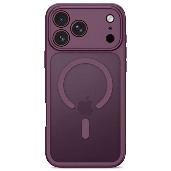 Θήκη iPhone 17 Pro / 18 Pro Tech-Protect BasicMag MagSafe Matte Dark Cherry - Image 4