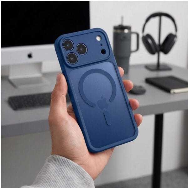 Θήκη iPhone 17 Pro / 18 Pro Tech-Protect BasicMag MagSafe Matte Deep Blue - Image 9