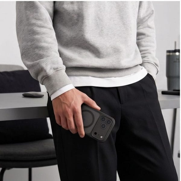 Θήκη iPhone 17 Pro Max / 18 Pro Max Tech-Protect BasicMag MagSafe Matte Black - Image 8