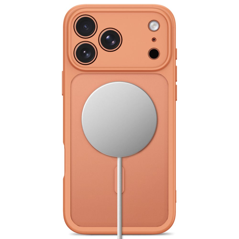 Θήκη iPhone 17 Pro Max / 18 Pro Max Tech-Protect BasicMag MagSafe Matte Cosmic Orange - Image 3