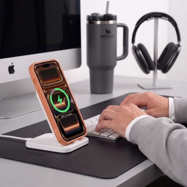 Θήκη iPhone 17 Pro Max / 18 Pro Max Tech-Protect BasicMag MagSafe Matte Cosmic Orange - Image 9