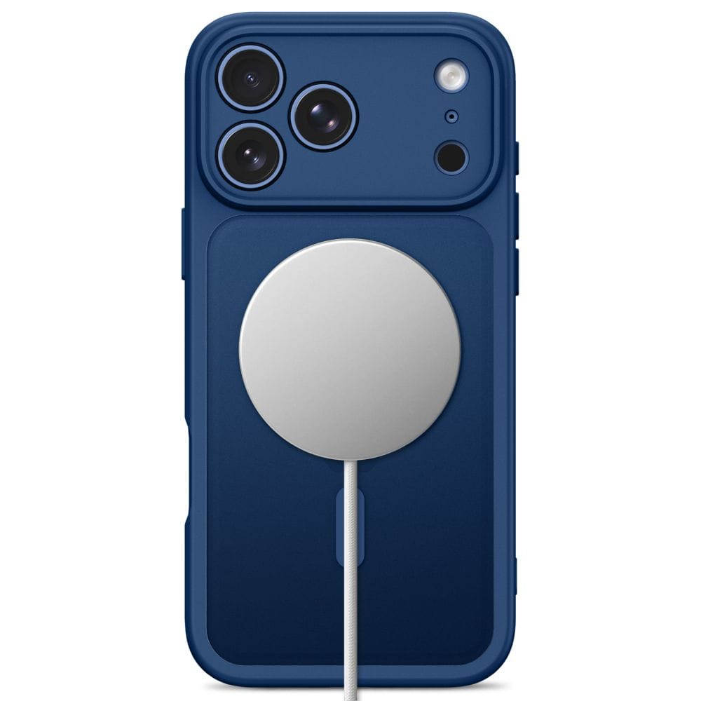 Θήκη iPhone 17 Pro Max / 18 Pro Max Tech-Protect BasicMag MagSafe Matte Deep Blue - Image 3