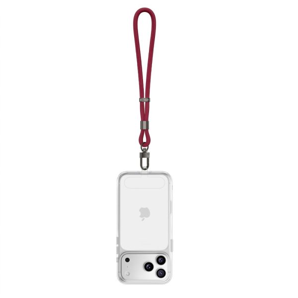 Λουράκι Καρπού Κινητού Tech-Protect C11S Rope Wrist Strap 21,5cm Burgundy Wine - Image 4