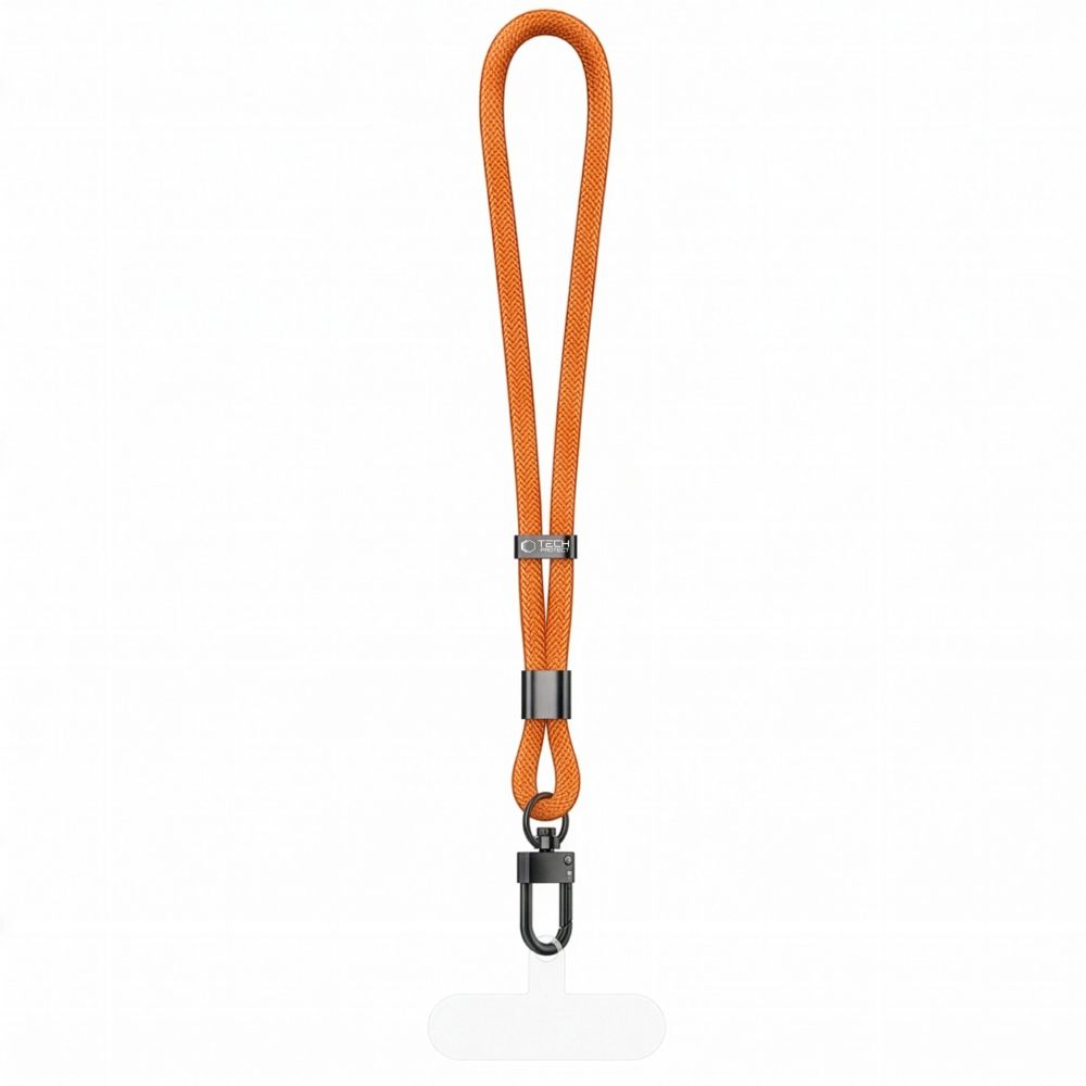 Λουράκι Καρπού Κινητού Tech-Protect C11S Rope Wrist Strap 21,5cm Cosmic Orange - Image 3