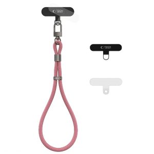 Λουράκι Καρπού Κινητού Tech-Protect C11S Rope Wrist Strap Dusty Rose