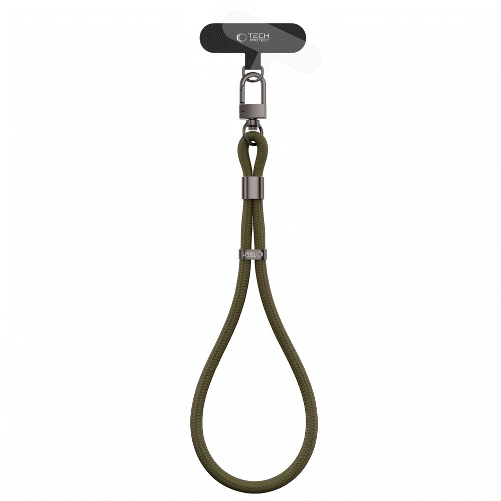 Λουράκι Καρπού Κινητού Tech-Protect C11S Rope Wrist Strap 21,5cm Nomad Khaki - Image 2