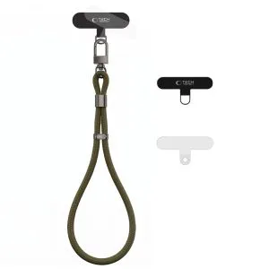 Λουράκι Καρπού Κινητού Tech-Protect C11S Rope Wrist Strap Nomad Khaki