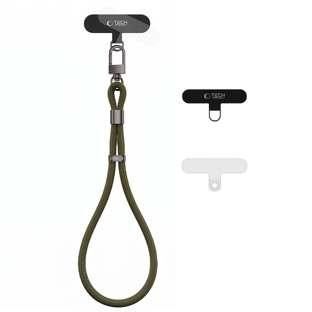Λουράκι Καρπού Κινητού Tech-Protect C11S Rope Wrist Strap Nomad Khaki