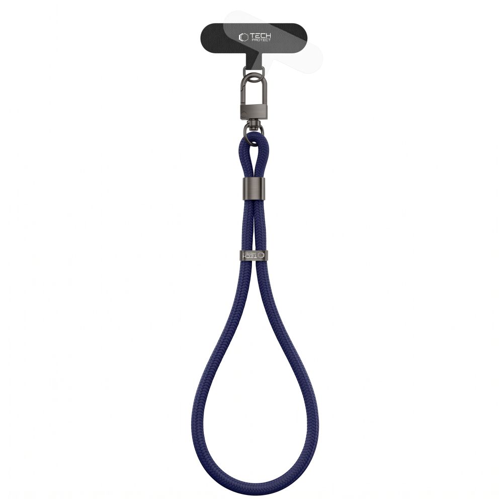 Λουράκι Καρπού Κινητού Tech-Protect C11S Rope Wrist Strap 21,5cm Pacific Navy - Image 2