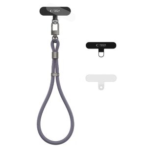 Λουράκι Καρπού Κινητού Tech-Protect C11S Rope Wrist Strap Shadow Grey