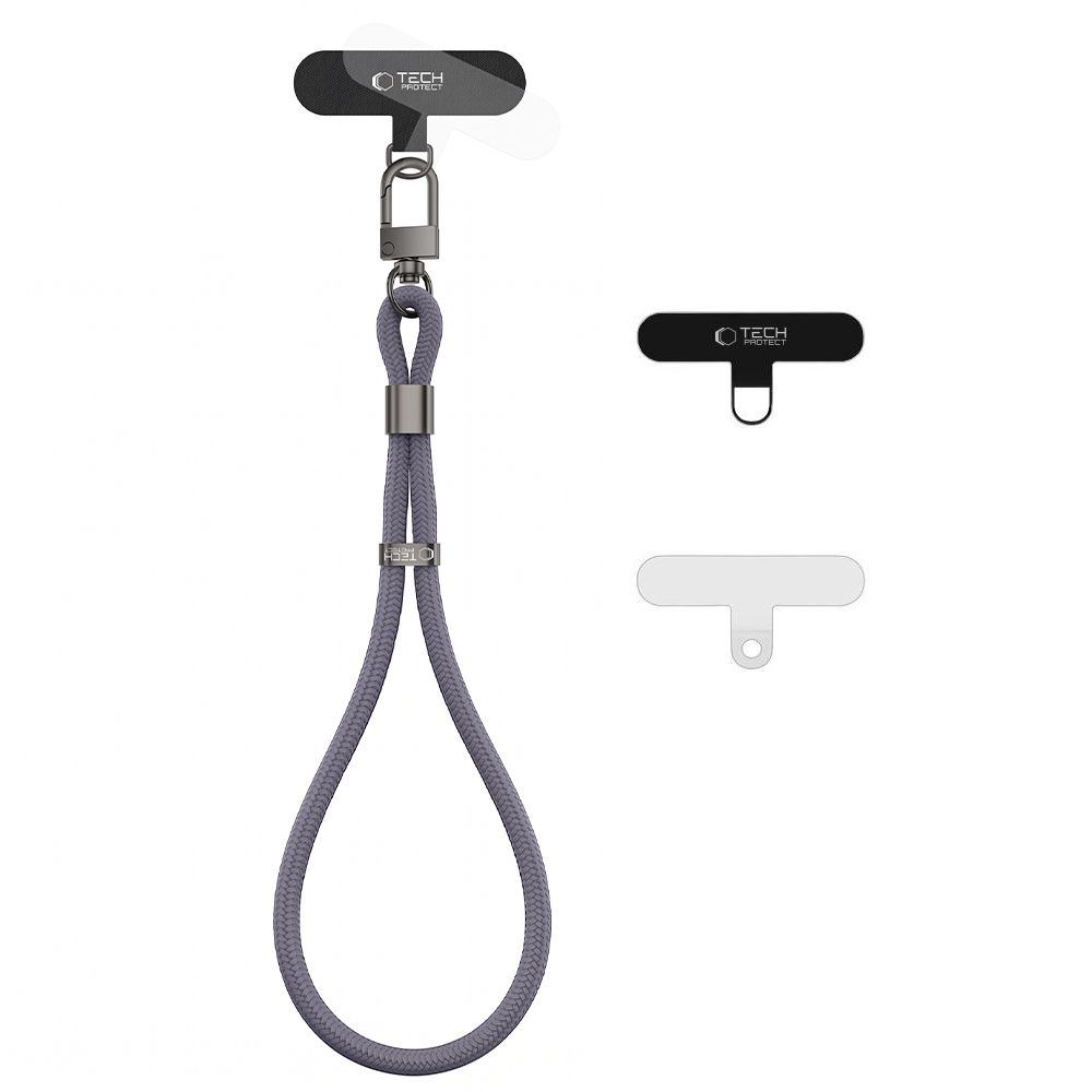 Λουράκι Καρπού Κινητού Tech-Protect C11S Rope Wrist Strap Shadow Grey