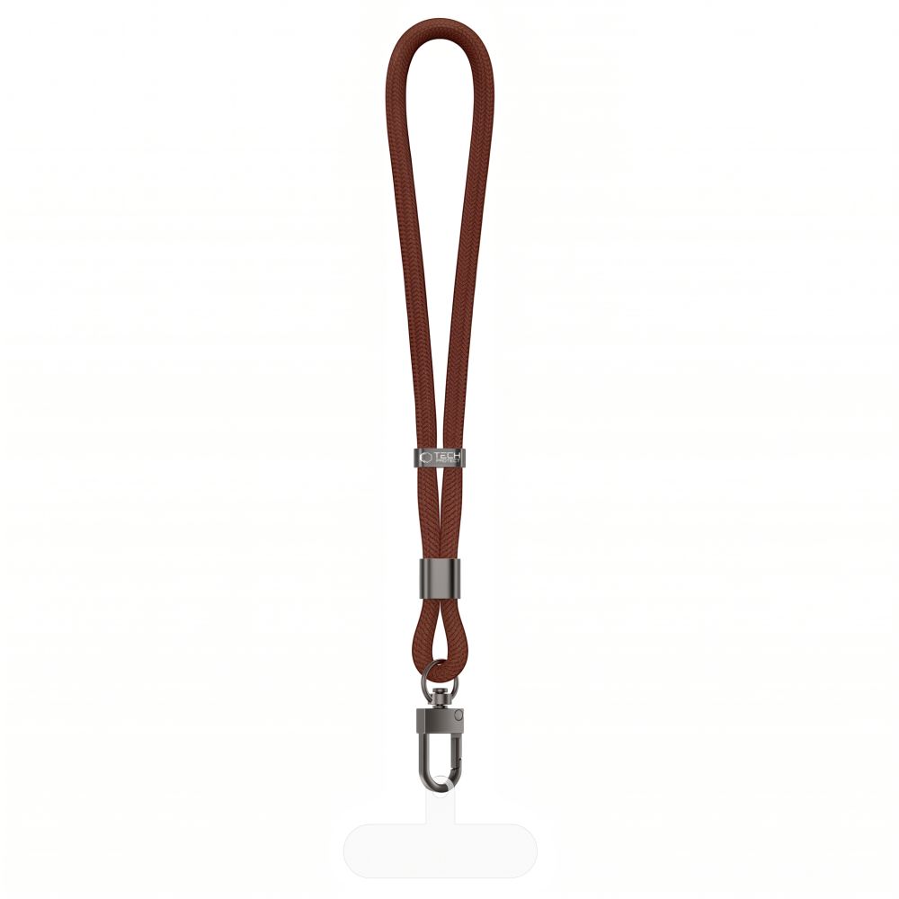 Λουράκι Καρπού Κινητού Tech-Protect C11S Rope Wrist Strap 21,5cm Walnut Brown - Image 3