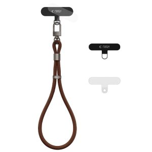 Λουράκι Καρπού Κινητού Tech-Protect C11S Rope Wrist Strap Walnut Brown