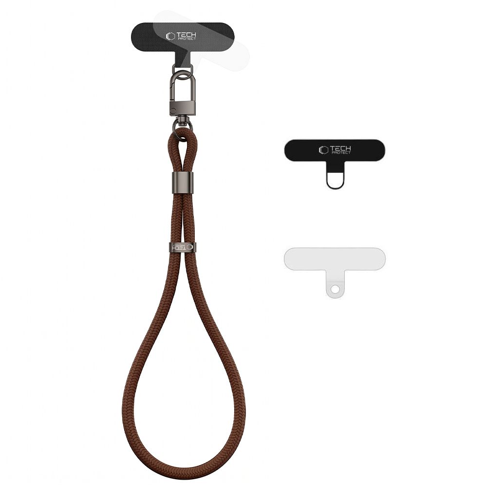 Λουράκι Καρπού Κινητού Tech-Protect C11S Rope Wrist Strap Walnut Brown