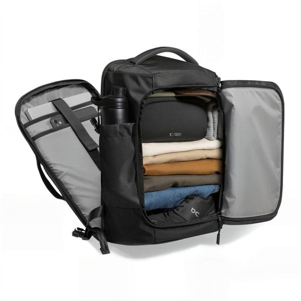 Σακίδιο Χειραποσκευής Ryanair & Wizz Air 40x30x20 24L Tech-Protect Defender S70 Laptop 16" Black - Image 4