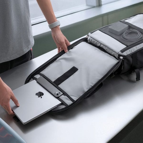 Σακίδιο Χειραποσκευής Ryanair & Wizz Air 40x30x20 24L Tech-Protect Defender S70 Laptop 16" Black - Image 10