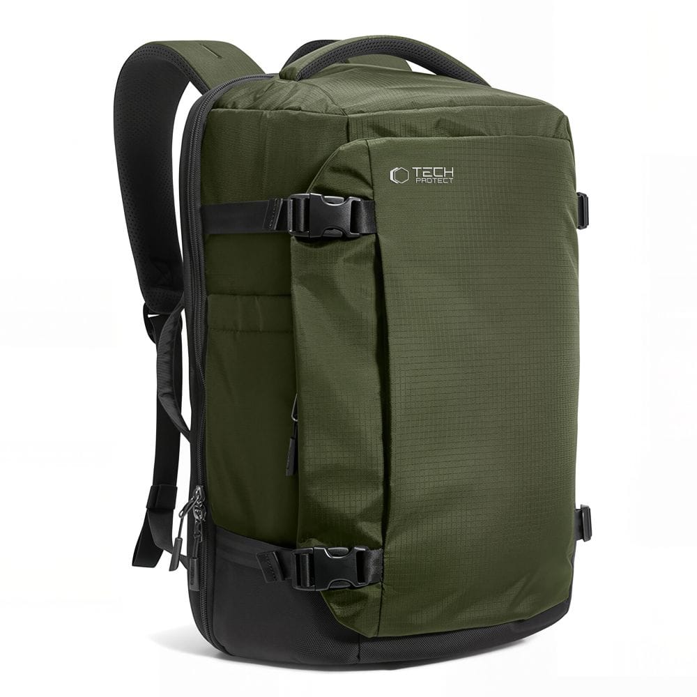 Σακίδιο Χειραποσκευής Ryanair Wizz Air 40x30x20 Tech-Protect Defender S70 24L Military Green