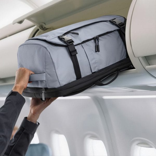 Σακίδιο Χειραποσκευής Ryanair & Wizz Air 40x30x20 24L Tech-Protect Defender S70 Laptop 16" Urban Grey - Image 11