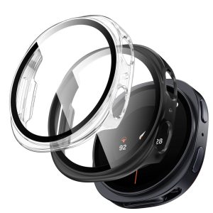 Θήκες με Τζάμι Samsung Galaxy Watch 8 / 9 40mm Tech-Protect Defense 2-Pack Matte Black & Clear