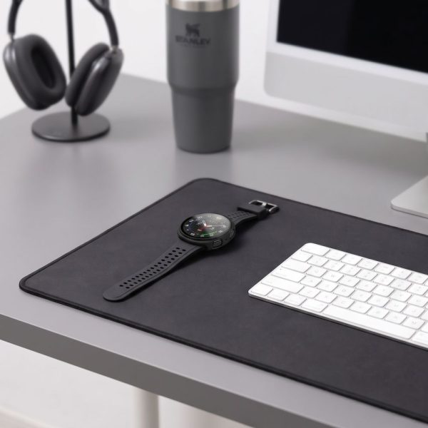 Θήκες με Τζάμι Προστασίας Samsung Galaxy Watch 8 / 9 (40mm) Tech-Protect Defense 2-Pack Matte Black & Clear - Image 10