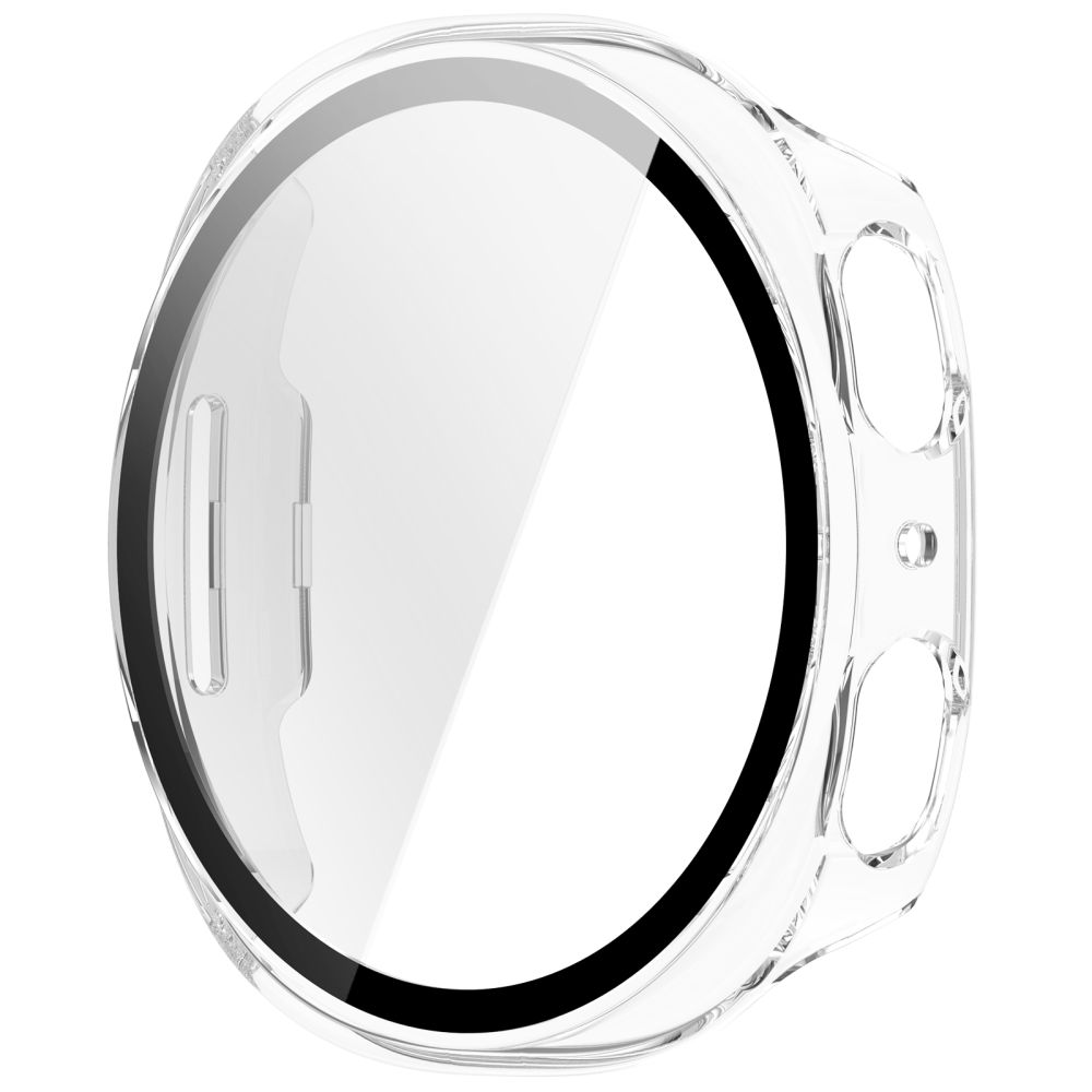 Θήκες με Τζάμι Προστασίας Samsung Galaxy Watch 8 / 9 (44mm) Tech-Protect Defense 2-Pack Matte Black & Clear - Image 3
