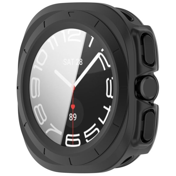 Θήκες με Τζάμι Προστασίας Samsung Galaxy Watch Ultra2 2026 (47mm) Tech-Protect Defense 2-Pack Matte Black & Clear - Image 4