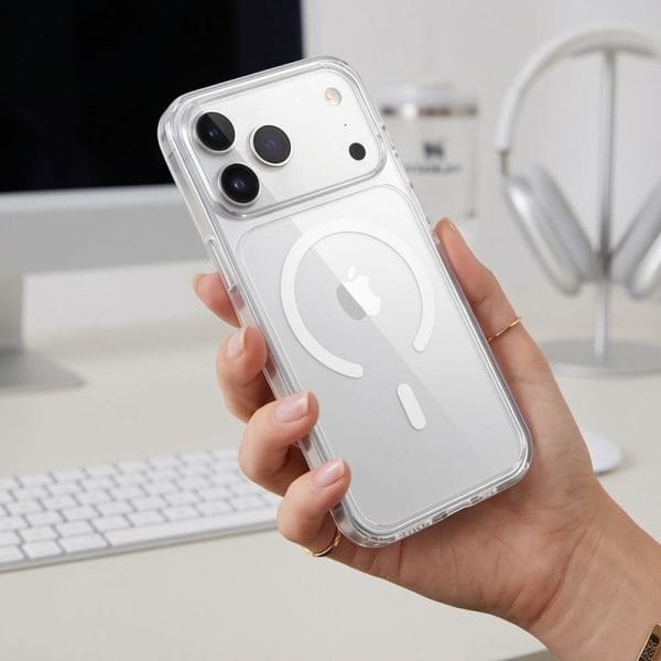Θήκη iPhone 17 Pro / 18 Pro Tech-Protect Flexair Hybrid CC MagSafe Clear - Image 7