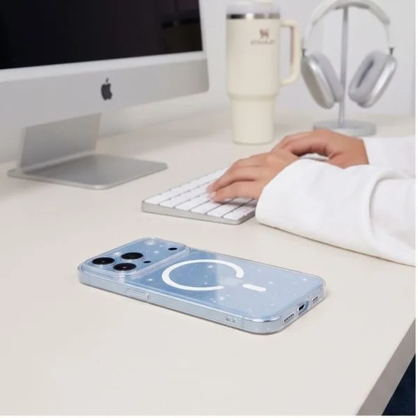 Θήκη iPhone 18 Pro Max / 17 Pro Max Tech-Protect FlexAir MagSafe Glitter - Image 5
