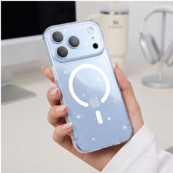 Θήκη iPhone 17 Pro Max / 18 Pro Max Tech-Protect FlexAir MagSafe Glitter - Image 8