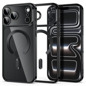 Θήκη iPhone 17 Pro / 18 Pro Tech-Protect MagFlex MagSafe Shiny Black