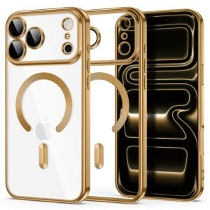 Θήκη iPhone 17 Pro / 18 Pro Tech-Protect MagFlex MagSafe Shiny Gold