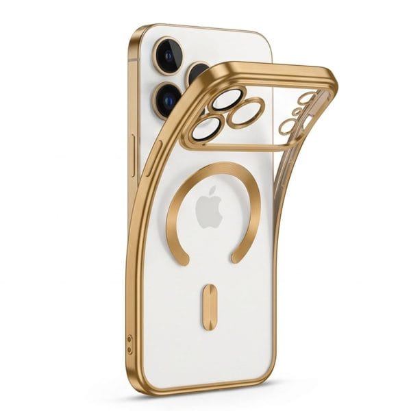 Θήκη iPhone 17 Pro / 18 Pro Tech-Protect MagFlex MagSafe Shiny Gold - Image 5