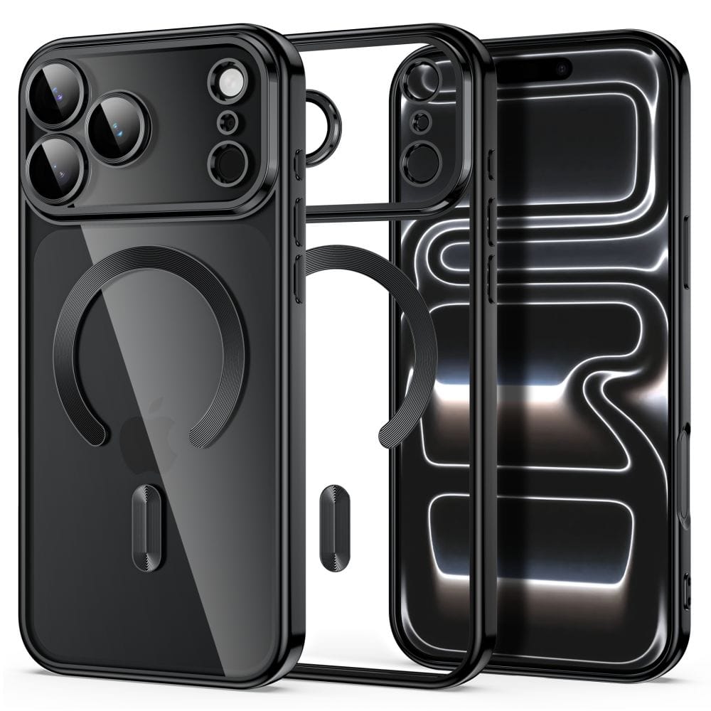 Θήκη iPhone 17 Pro Max / 18 Pro Max Tech-Protect MagFlex MagSafe Shiny Black
